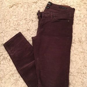 BDG Maroon Corduroys
